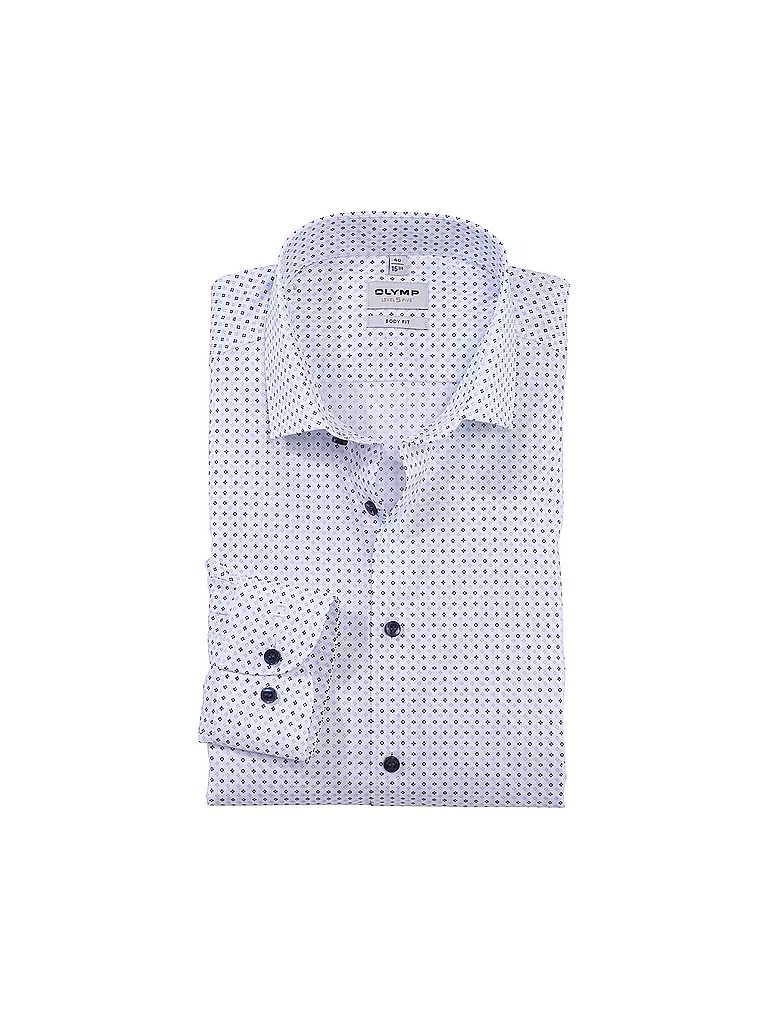 OLYMP LEVEL FIVE | Camisa Body Fit | Blanco