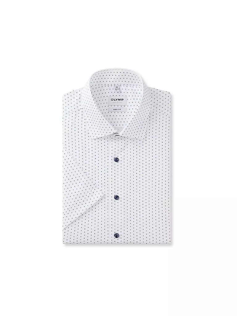 OLYMP LEVEL FIVE | Camisa Body Fit | Azul