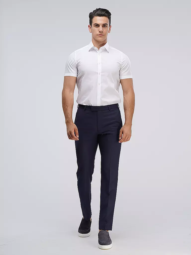 OLYMP LEVEL FIVE | Camisa Body Fit | Blanco