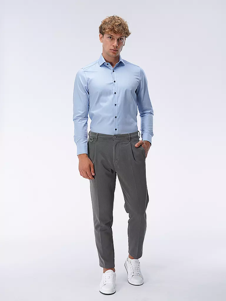 OLYMP LEVEL FIVE | Camisa Body Fit | Azul claro