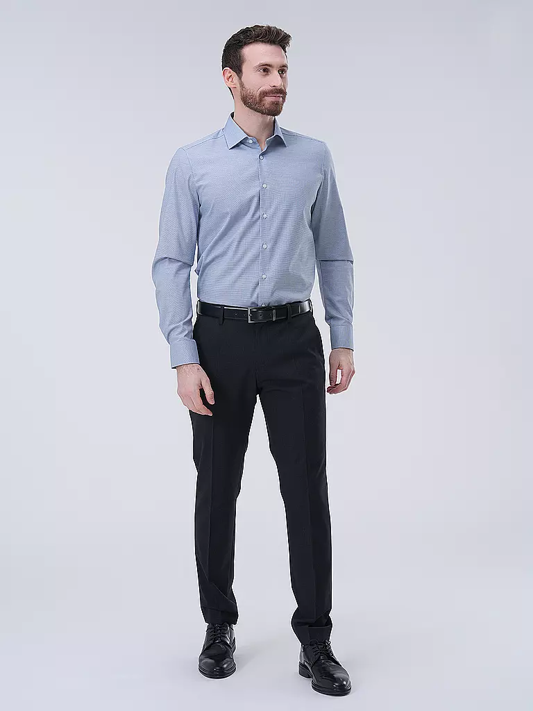 OLYMP LEVEL FIVE | Camisa Body Fit | Azul claro