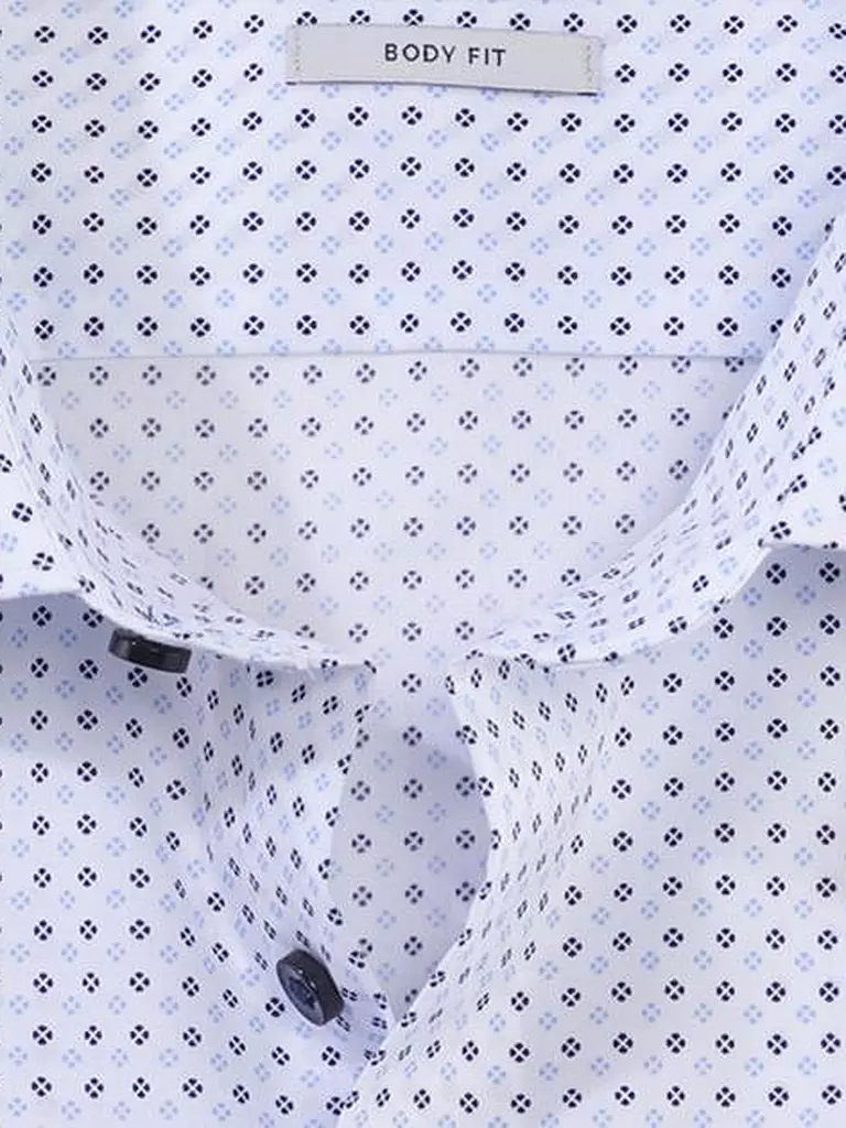 OLYMP LEVEL FIVE | Camisa Body Fit | Blanco