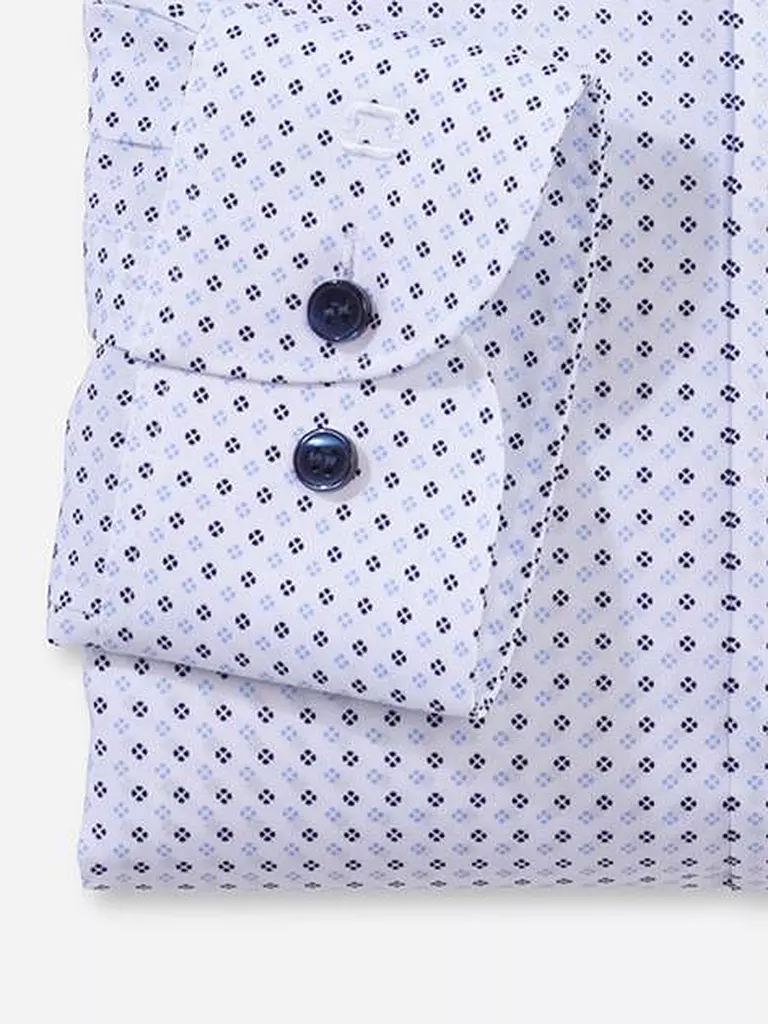 OLYMP LEVEL FIVE | Camisa Body Fit | Blanco