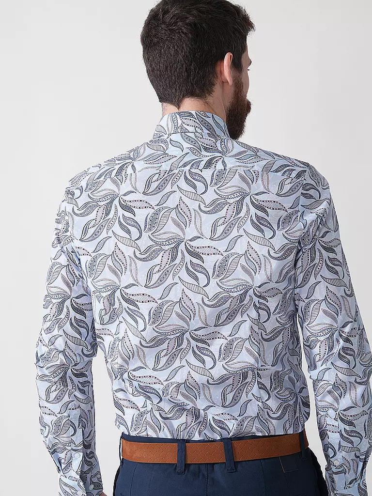 OLYMP LEVEL FIVE | Camisa Body Fit | Azul