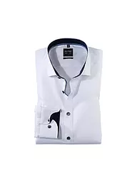 OLYMP LEVEL FIVE | Camisa Body-Fit | Blanco
