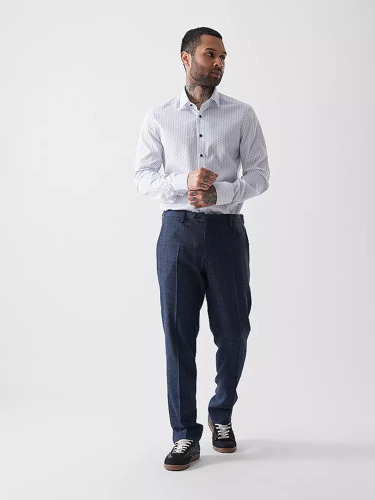 OLYMP LEVEL FIVE | Camisa de vestir con mangas extralargas | Blanco