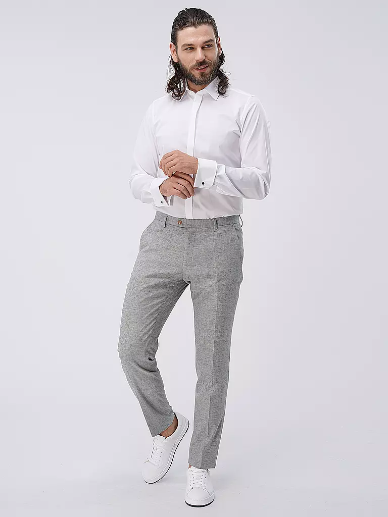 OLYMP LEVEL FIVE | Camisa de vestir Slim Fit | Blanco