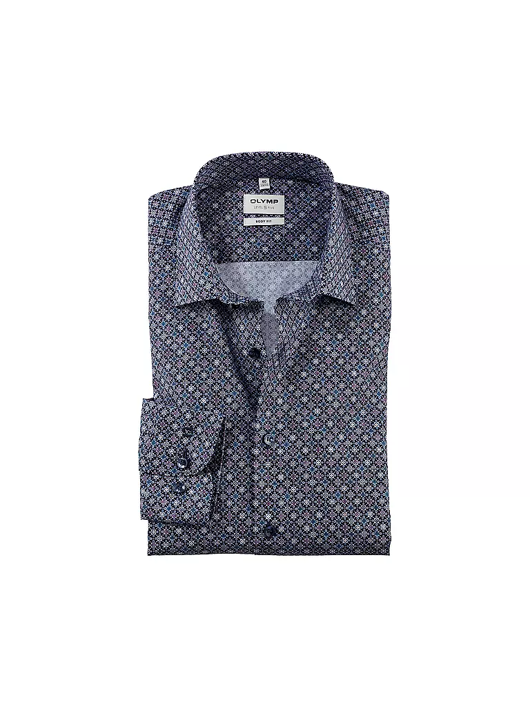 OLYMP LEVEL FIVE | Camisa Slim Fit | Azul oscuro