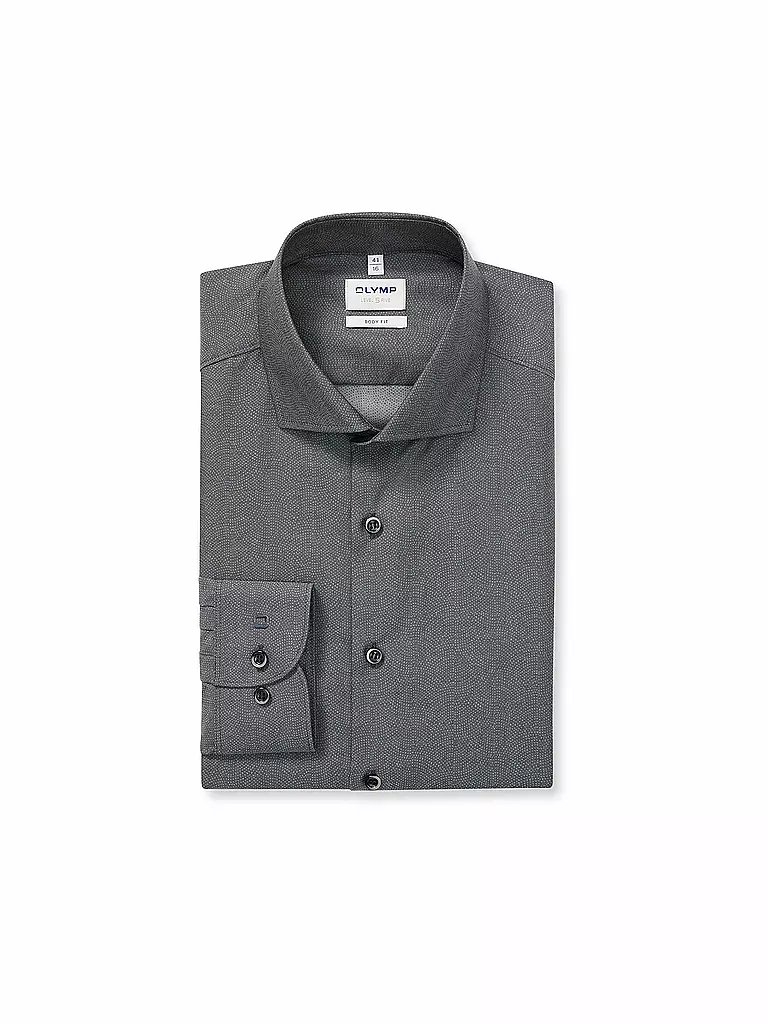 OLYMP LEVEL FIVE | Camisa Slim Fit | Gris