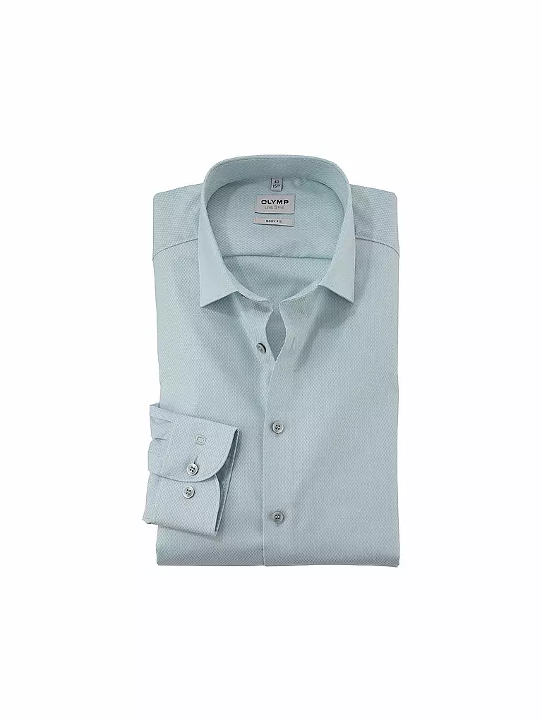 OLYMP LEVEL FIVE | Camisa Slim Fit | Verde claro
