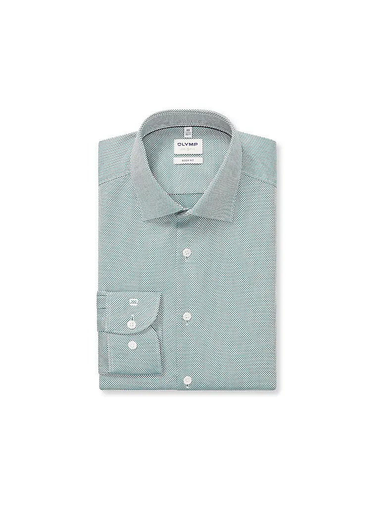 OLYMP LEVEL FIVE | Camisa Slim Fit | Verde