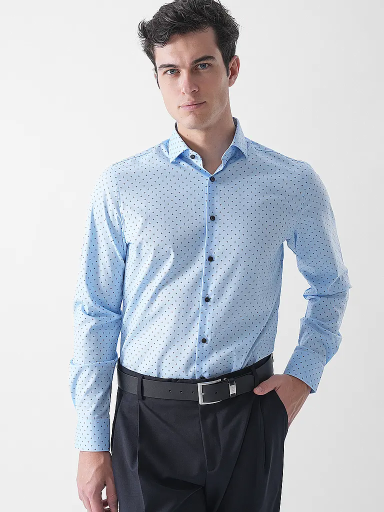 OLYMP LEVEL FIVE | Camisa Slim Fit | Azul claro