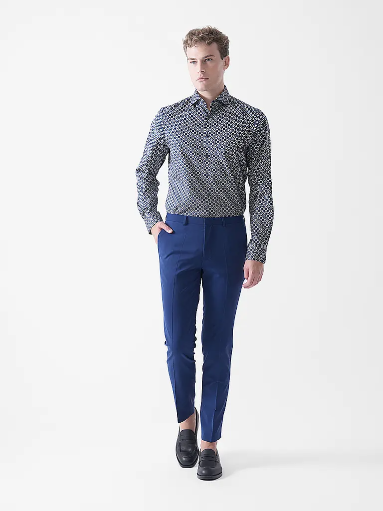 OLYMP LEVEL FIVE | Camisa Slim Fit | Azul oscuro