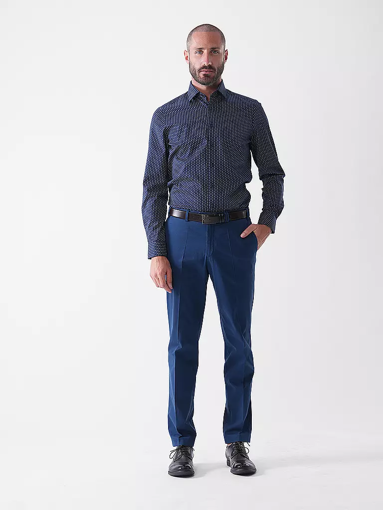 OLYMP LEVEL FIVE | Camisa Slim Fit | Azul oscuro