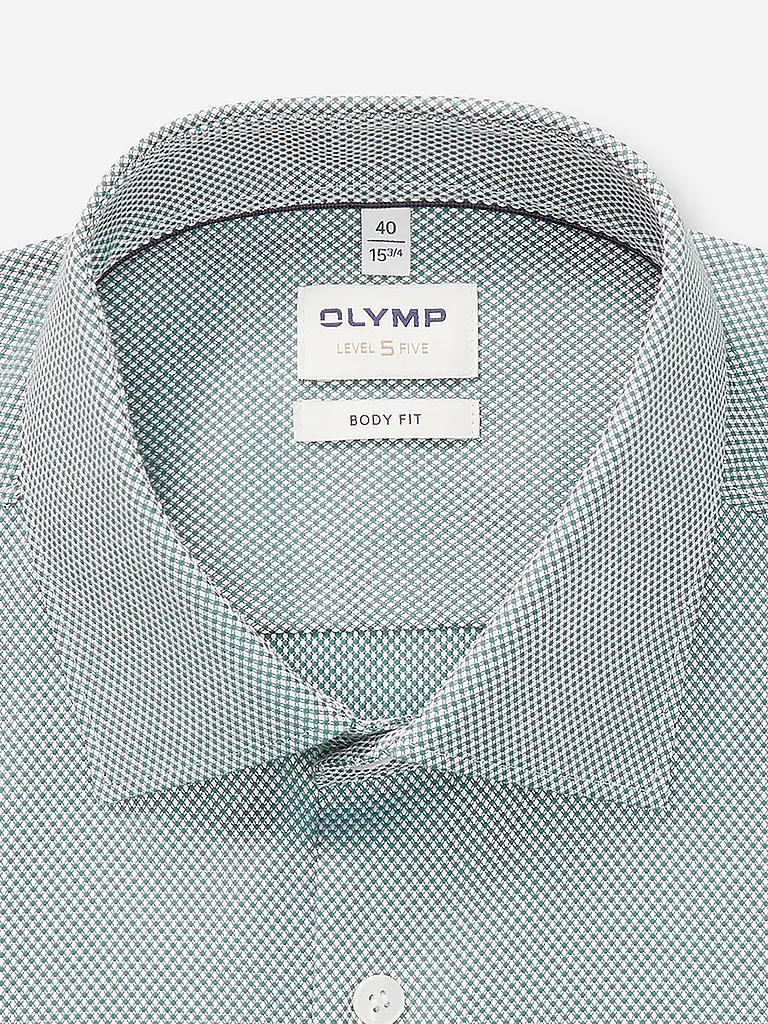 OLYMP LEVEL FIVE | Camisa Slim Fit | Verde