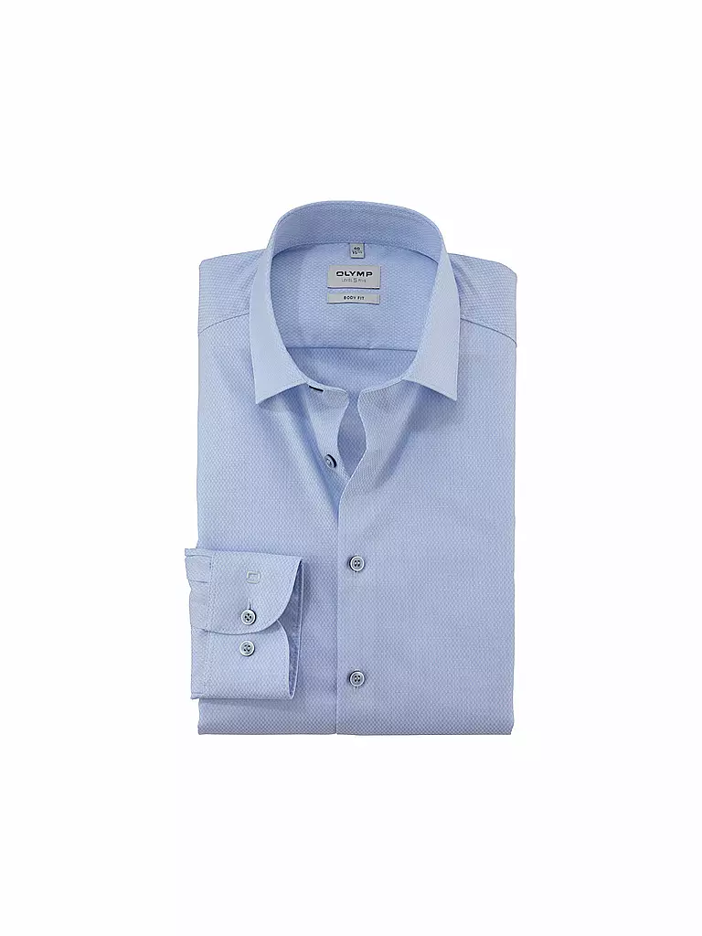 OLYMP LEVEL FIVE | Hemd Body Fit  | Azul claro