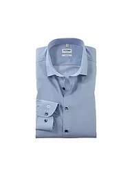 OLYMP LEVEL FIVE | Camisa Body Fit | Azul