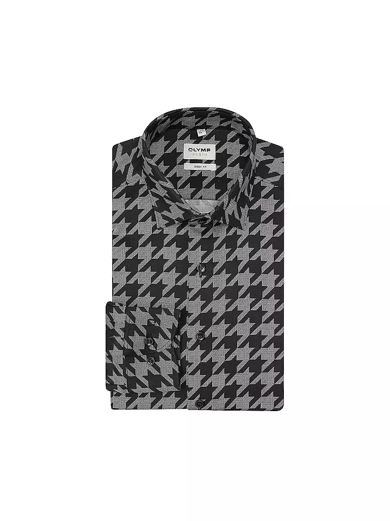 OLYMP LEVEL FIVE | Hemd Body Fit | Negro