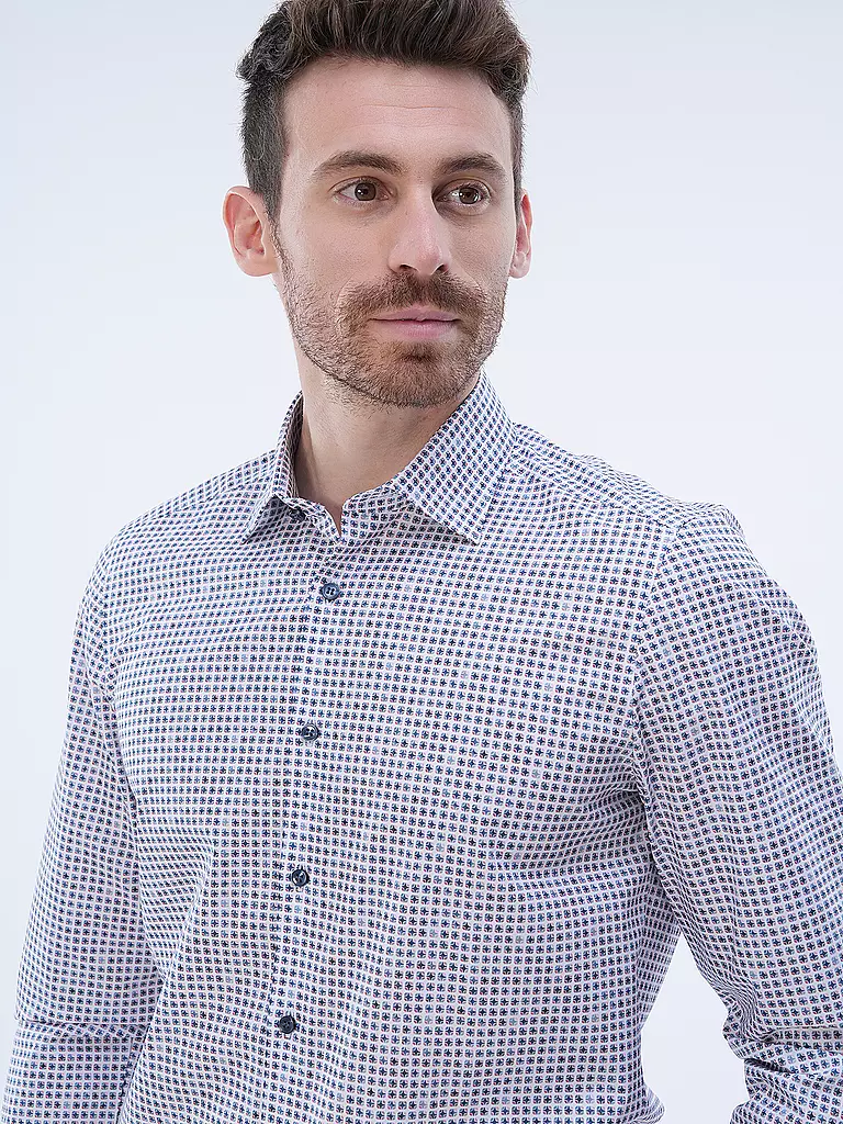 OLYMP LEVEL FIVE | Hemd Body Fit | Blanco