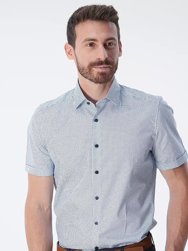 OLYMP LEVEL FIVE | Hemd Body Fit | Azul