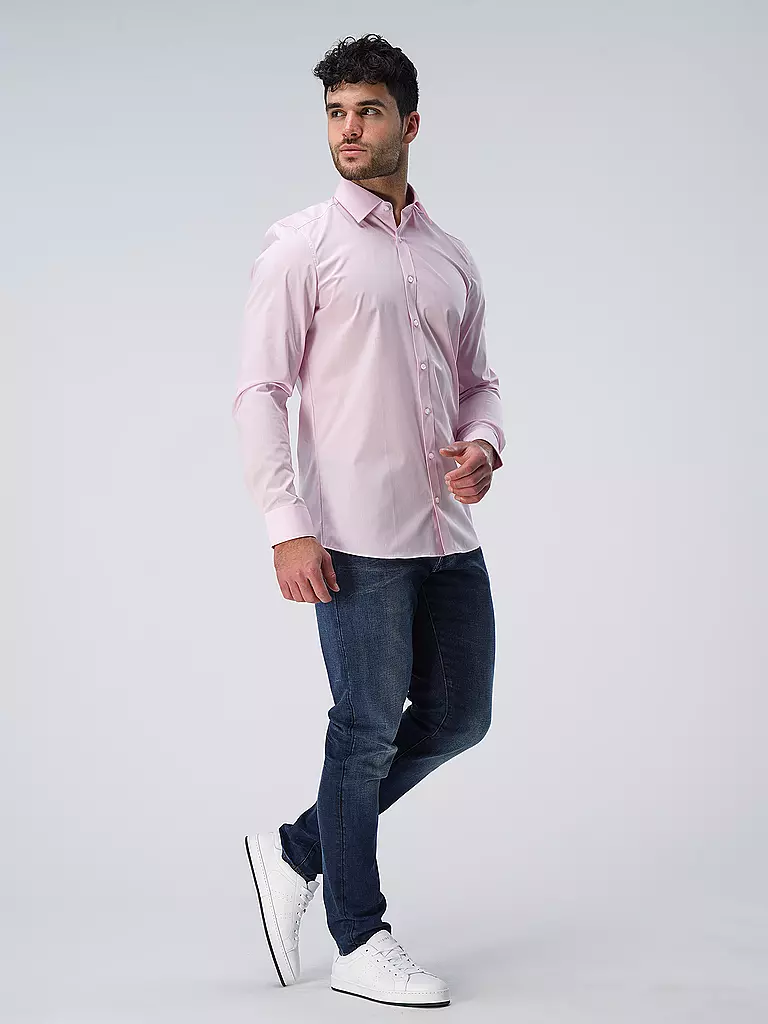 OLYMP LEVEL FIVE | Hemd Body Fit | Rosa