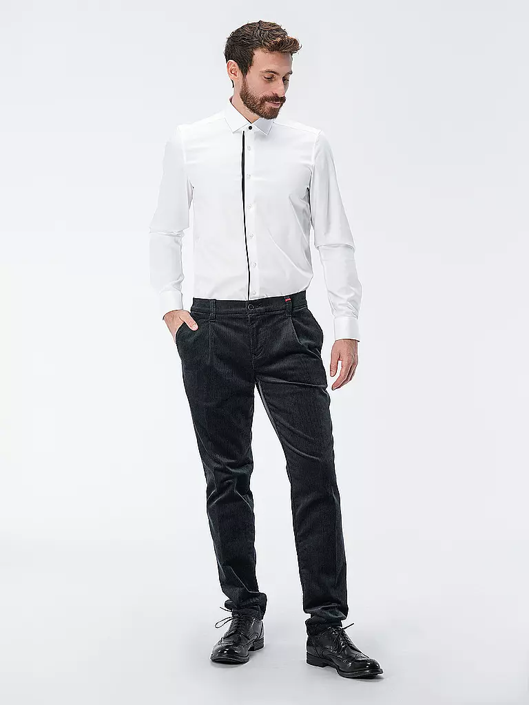 OLYMP LEVEL FIVE | Hemd Body Fit | Blanco