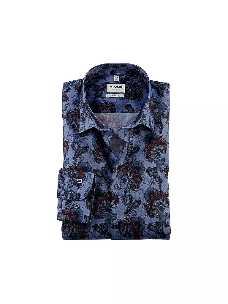 OLYMP LEVEL FIVE | Hemd Slim Fit  | Azul