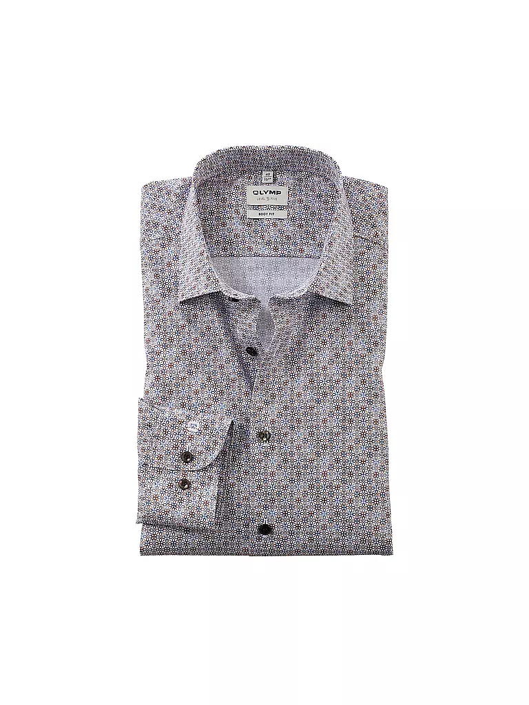 OLYMP LEVEL FIVE | Hemd Slim Fit  | Marrón