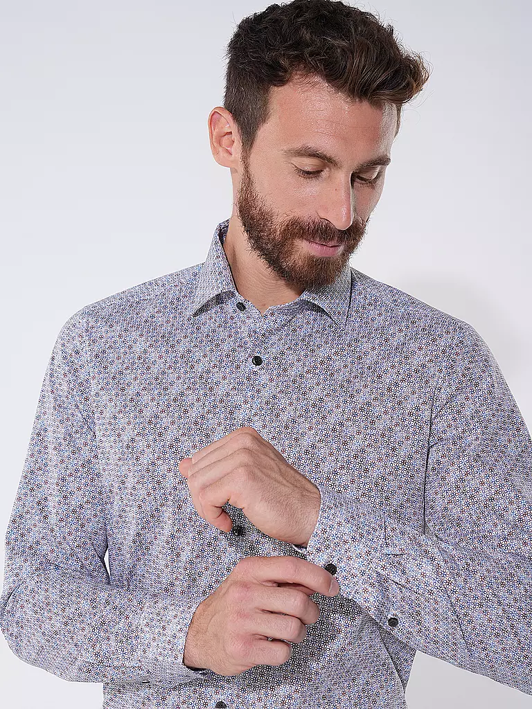 OLYMP LEVEL FIVE | Hemd Slim Fit  | Marrón