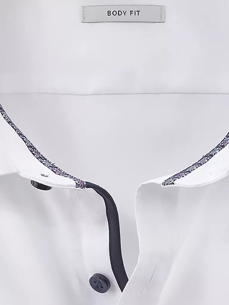 OLYMP LEVEL FIVE | Hemd Slim Fit  | Blanco