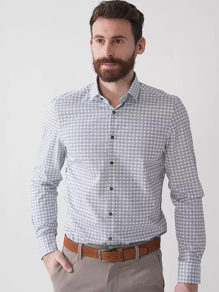 OLYMP LEVEL FIVE | Hemd Slim Fit  | Azul