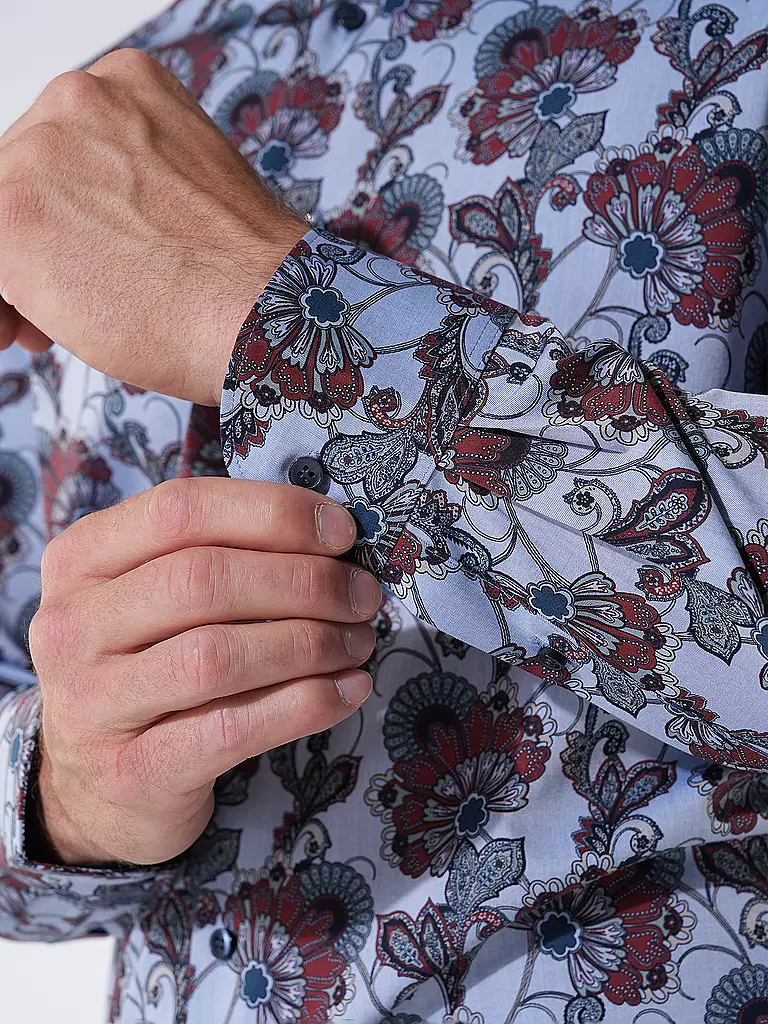 OLYMP LEVEL FIVE | Hemd Slim Fit  | Azul