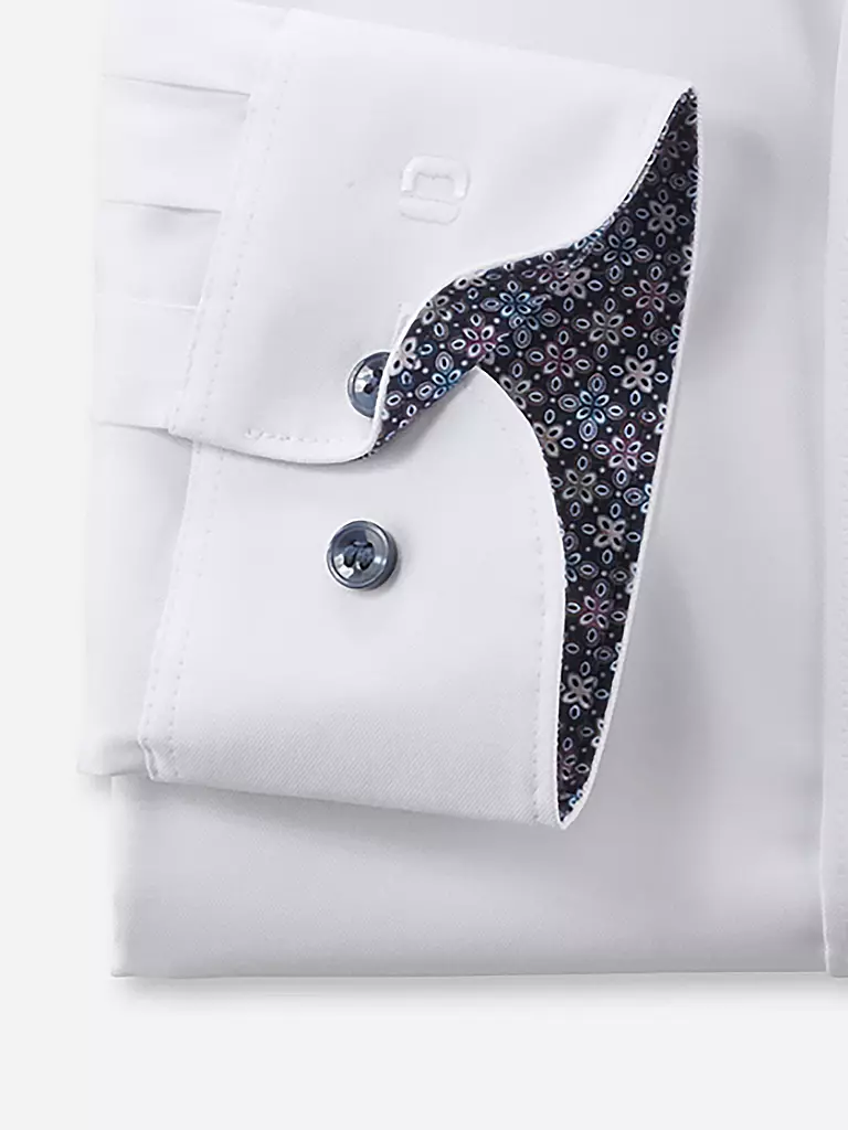 OLYMP LEVEL FIVE | Hemd Slim Fit  | Blanco