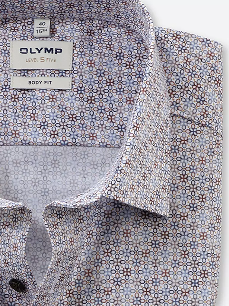 OLYMP LEVEL FIVE | Hemd Slim Fit  | Marrón