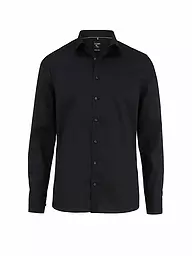 OLYMP NO.6 | Camisa Extra Slim Fit | Negro