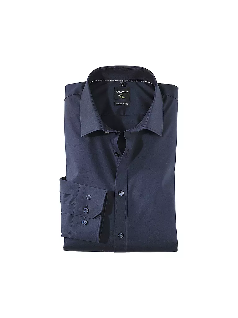 OLYMP NO.6 | Camisa Business Super Slim | Azul