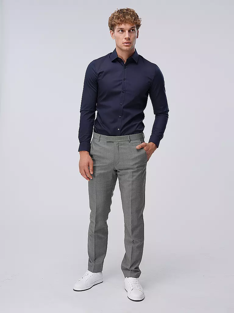 OLYMP NO.6 | Camisa Business Super Slim | Azul