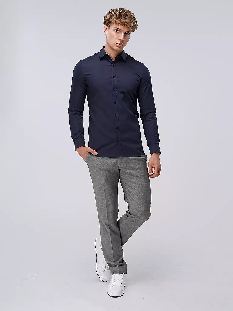 OLYMP NO.6 | Camisa Business Super Slim | Azul