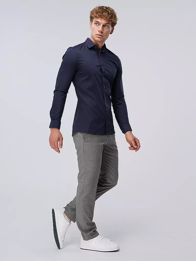 OLYMP NO.6 | Camisa Business Super Slim | Azul