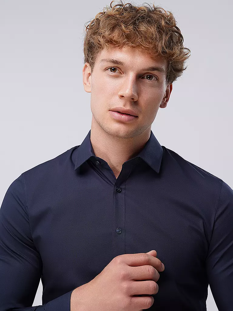 OLYMP NO.6 | Camisa Business Super Slim | Azul