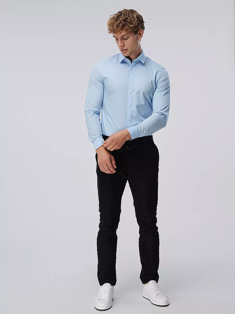 OLYMP NO.6 | Camisa de vestir Super Slim | Azul