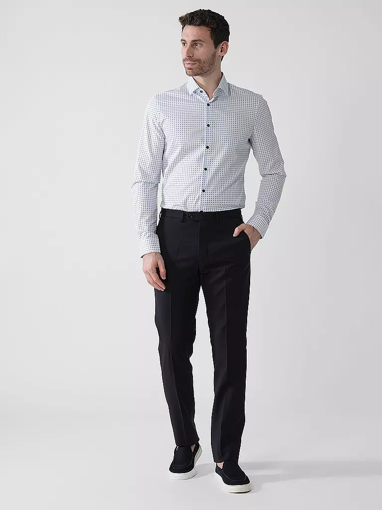 OLYMP NO.6 | Camisa Slim Fit | Blanco