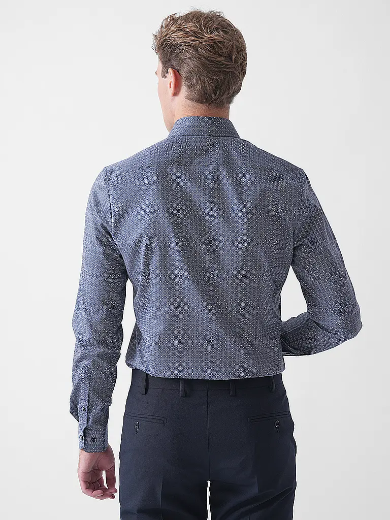 OLYMP NO.6 | Camisa Slim Fit | Azul oscuro