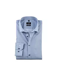 OLYMP NO.6 | Camisa Super Slim Fit | Azul