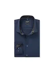 OLYMP NO.6 | Camisa Super Slim Fit | Azul oscuro