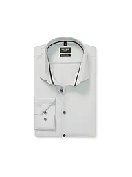 OLYMP NO.6 | Camisa Super Slim Fit | Verde claro