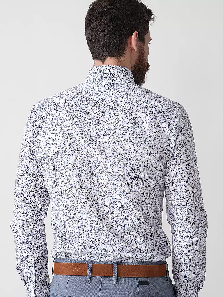 OLYMP NO.6 | Camisa Super Slim Fit | Blanco