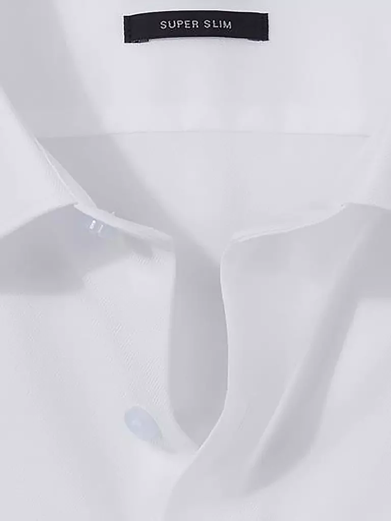 OLYMP NO.6 | Camisa SUPER SLIM | Blanco