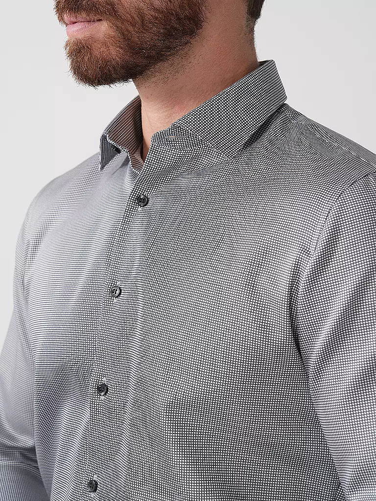 OLYMP NO.6 | Camisa Super Slim | Negro