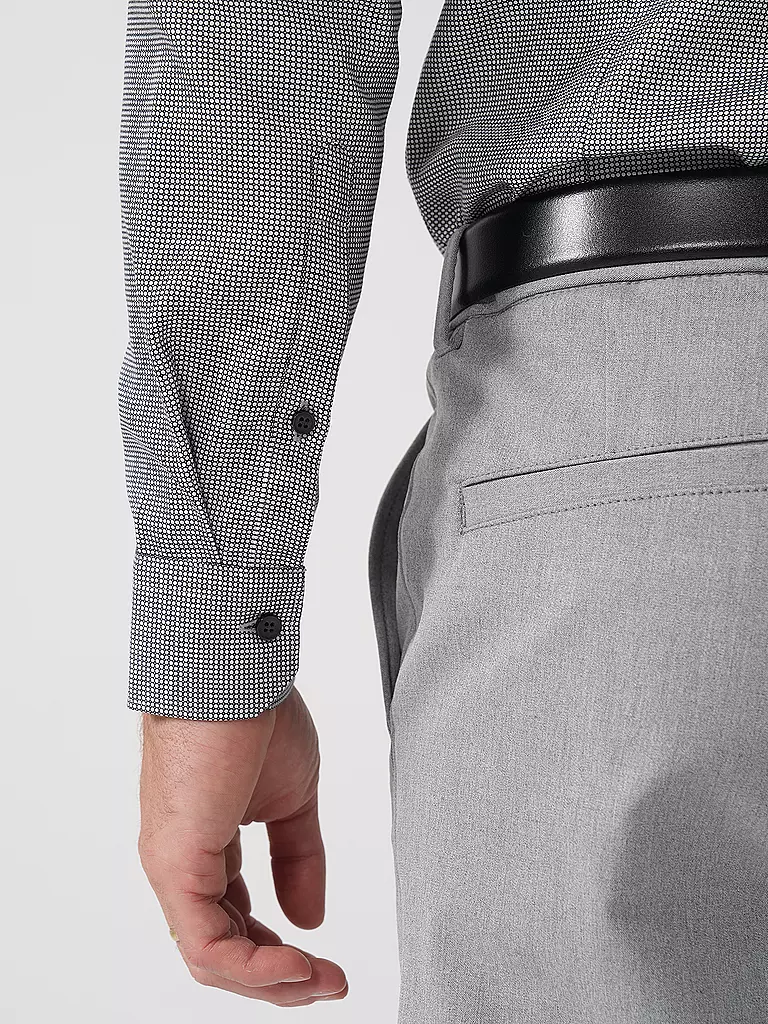 OLYMP NO.6 | Camisa Super Slim | Negro